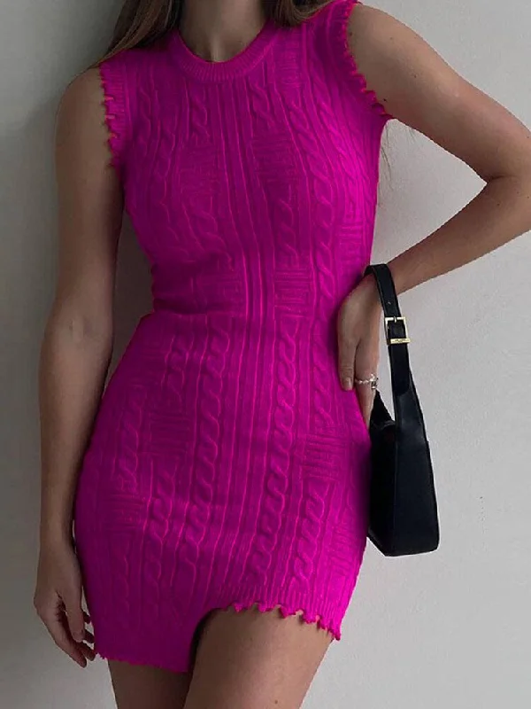 Final Markdown Lady Sexy O Neck Irregular Mini Dress Summer Sleeveless Slim Bodycon Dress Dress Women Casual Twist Knitted Party Dress Vestidos Final Markdown Lady Sexy O Neck Irregular Mini Dress Summer Sleeveless Slim Bodycon Dress Dress Women Casual Twist Knitted Party Dress Vestidos