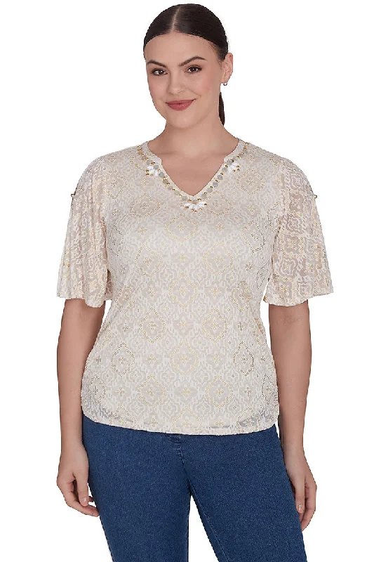 Fantastic Offers Keep It Natural Cold Shoulder Knit Top