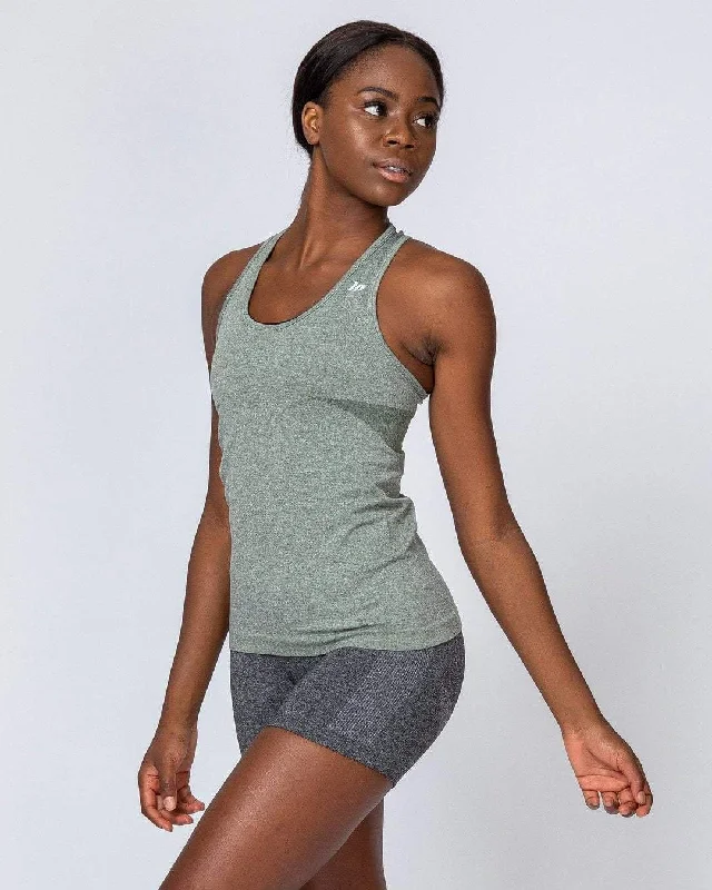 Super Savings Comfort Seamless Tank - Khaki Marl