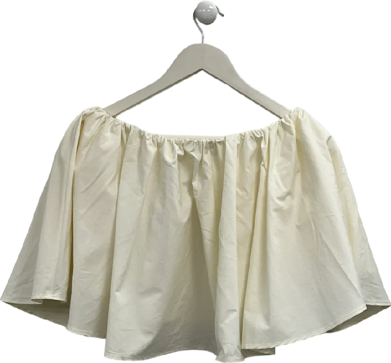 Today's Special Jovonna London Cream Ruffletop UK XS