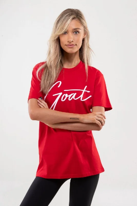 Sneak Peek Sale RED GOAT SIGNATURE T-SHIRT (Unisex)