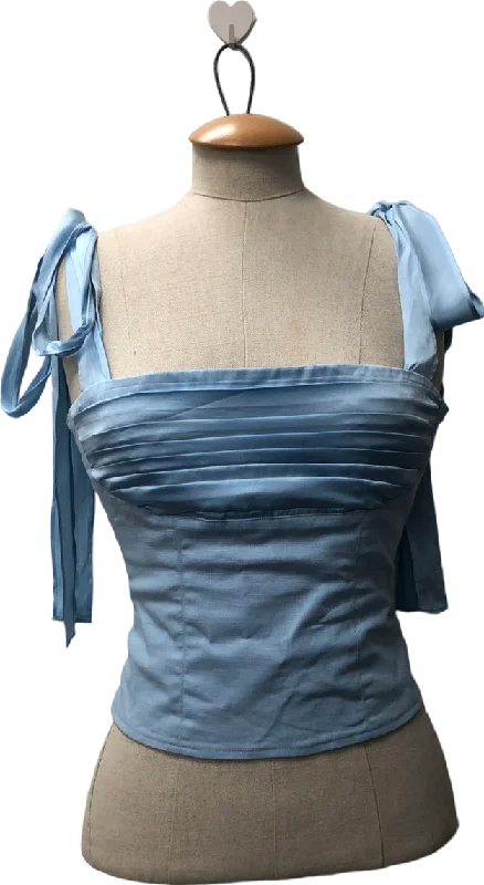 Year-End Clearance Seezona Murlong Cres Else Bustier Blue UK XS
