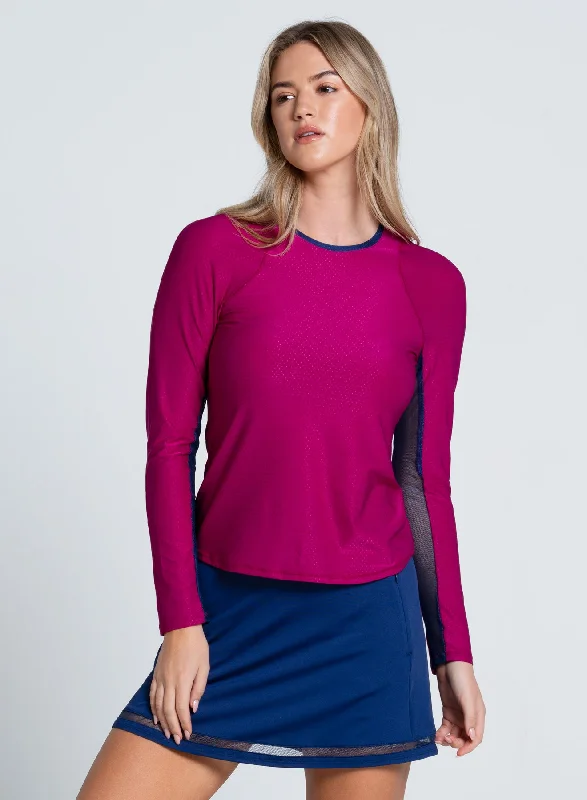 Closeout Shimmer On Long Sleeve