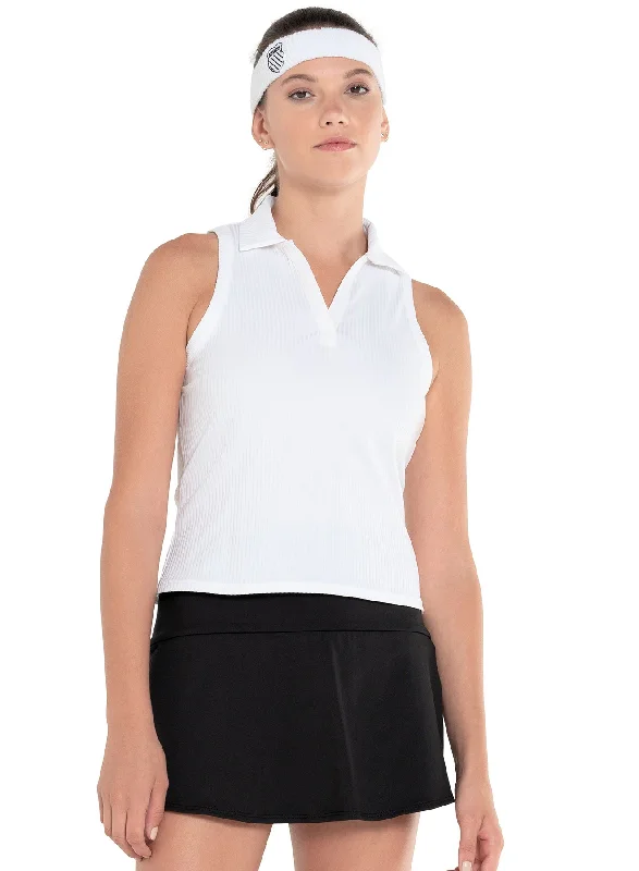 Friends and Family Sale Sleeveless Rib Polo