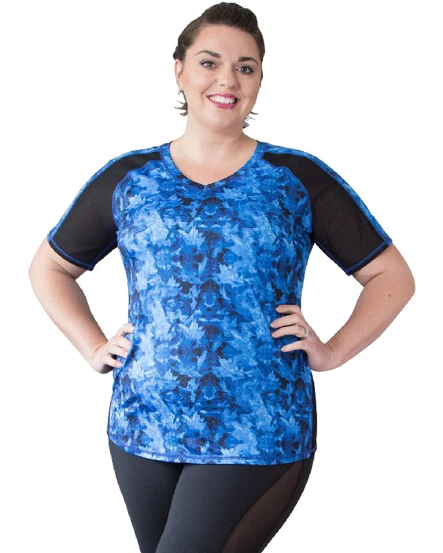 Midnight Madness Spirit Short Sleeve Top - Blue