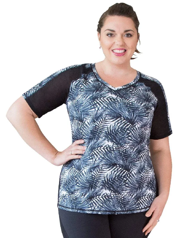 Major Savings Spirit Short Sleeve Top - Grey