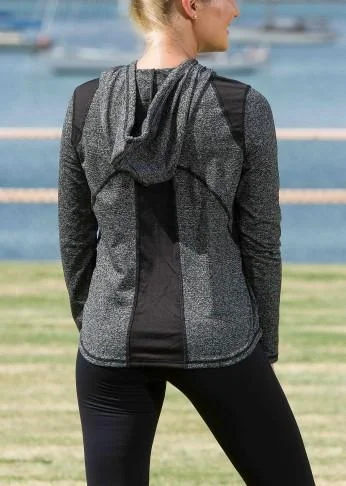 Clearance Items Spliced Grey Marl Jumper