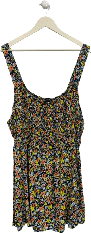 Deal Mania Yours Multicolour Floral Dress UK 22