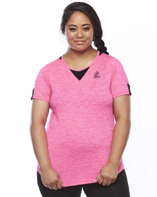 Flash Sale Zest Short Sleeve Shirt - Pink