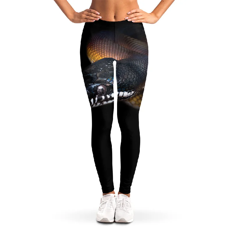 Super Sale Leiopython Snake Print Women's Leggings