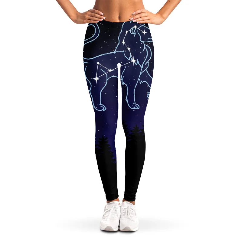 Limited Time Discount Leo Constellation Print Women's Leggings