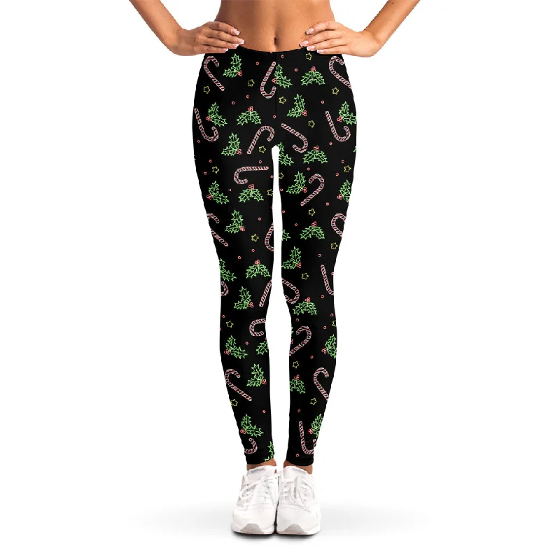 Exclusive Savings Lights Christmas Pattern Print Women's Leggings