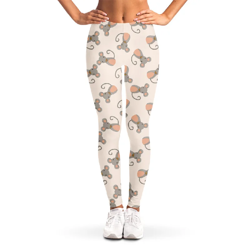 Daily Deals Little Rat Pattern Print Women's Leggings
