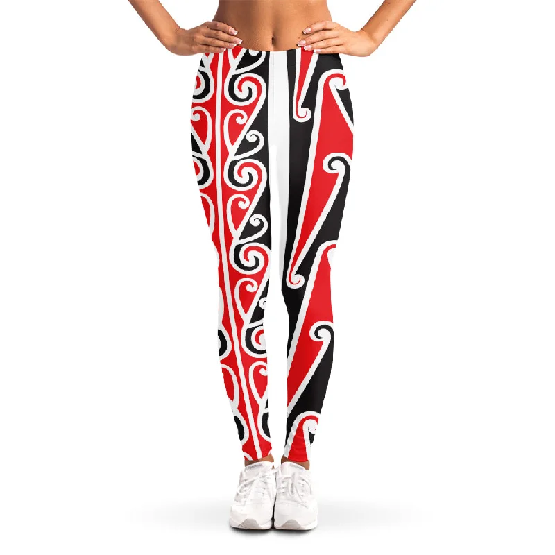 Extra Savings Maori Tribal Print Women's Leggings