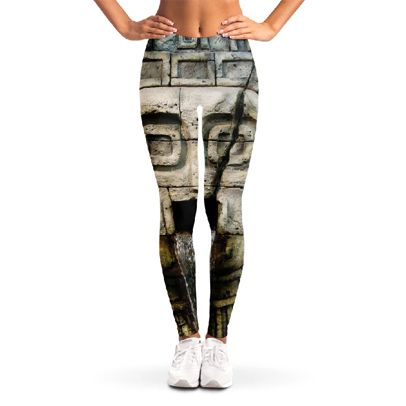 Early Access Mayan Stone Print Women's Leggings