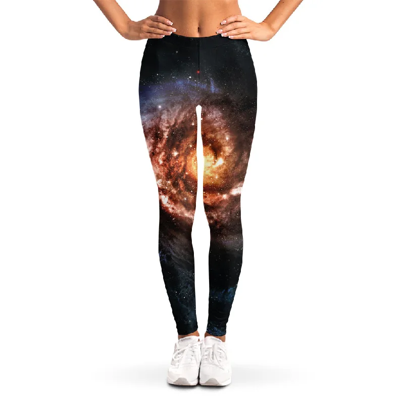 Super Sale Milky Way Universe Print Women's Leggings