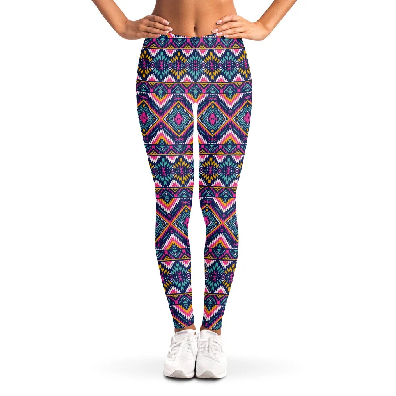 Deal Alert Native American Navajo Tribal Print Women's Leggings