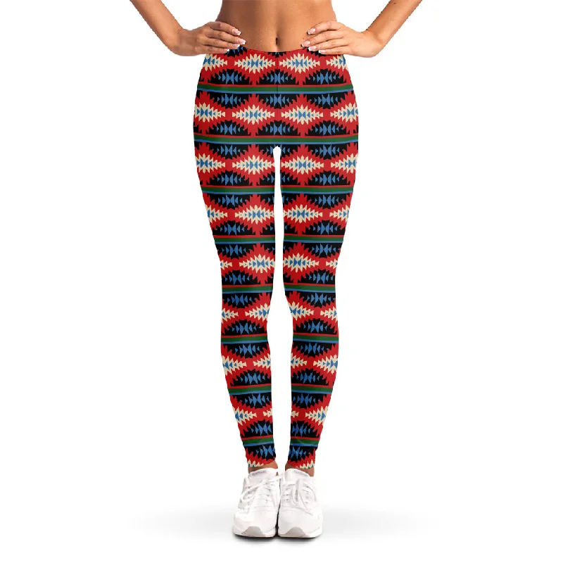 Season Finale Sale Native Navajo Pattern Print Women's Leggings