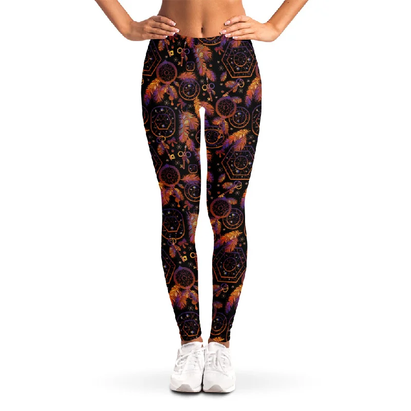 Early Bird Discount Native Tribal Dream Catcher Print Women's Leggings