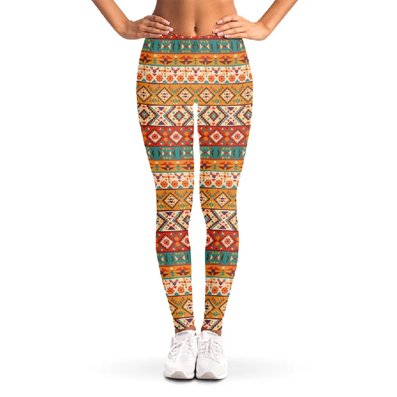 Special Savings Navajo Native Pattern Print Women's Leggings