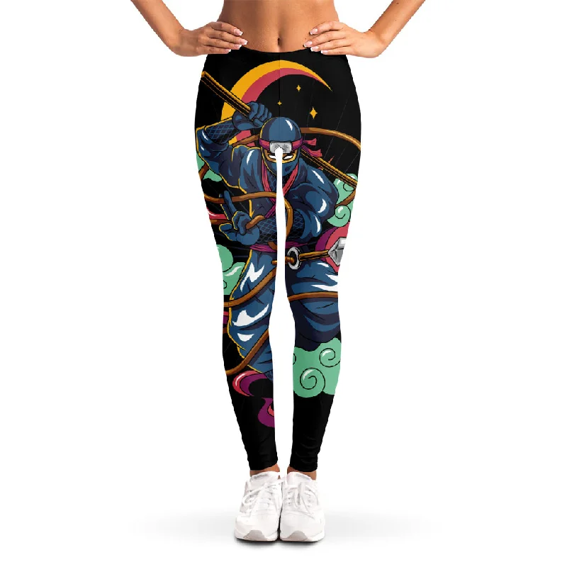 Unbeatable Prices Ninja Warrior Print Women's Leggings