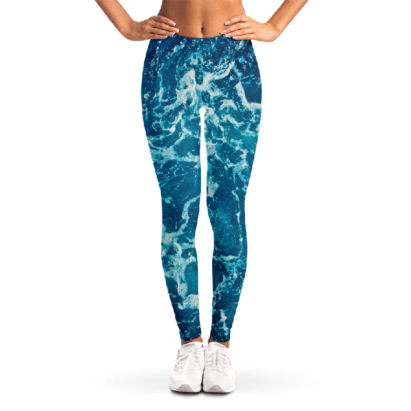 Sale Event Ocean Surface Print Women's Leggings