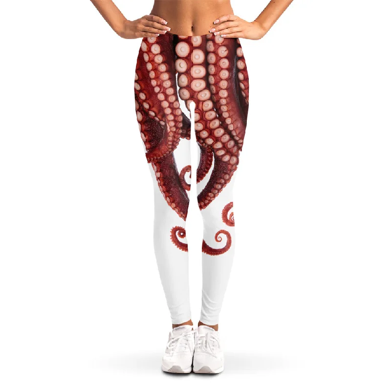 Midnight Madness Octopus Tentacles Print Women's Leggings