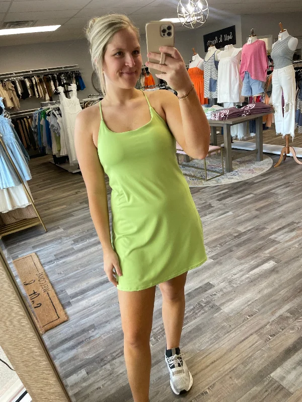 Amazing Deals Active Dress - Lime