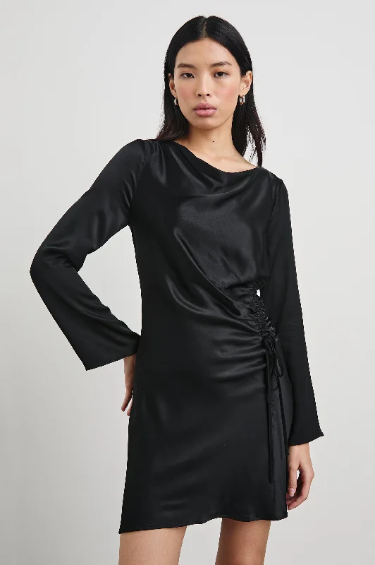 Stock Up and Save ALESSANDRA DRESS - BLACK