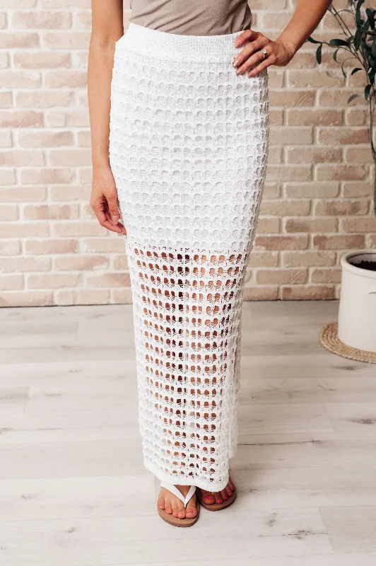 Shop and Save All Hands On Deck Skirt in Cream