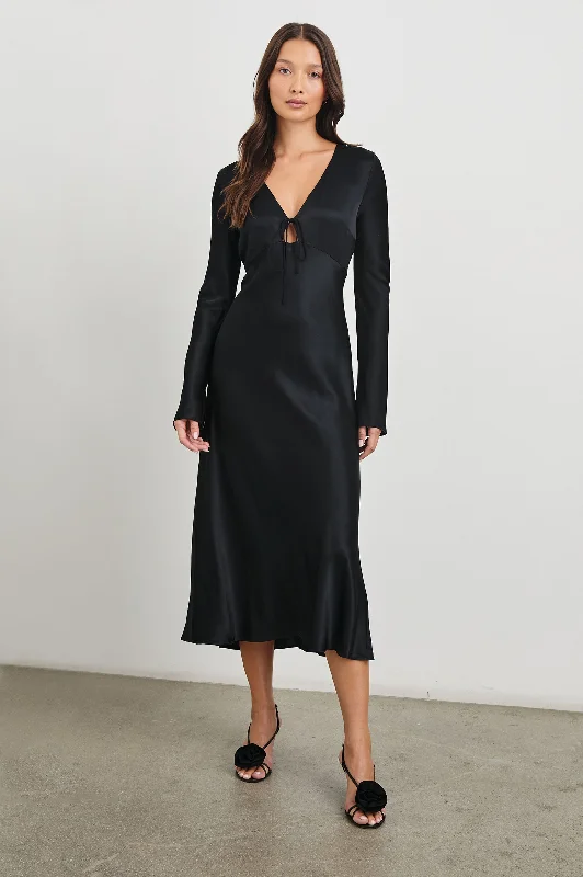 Buy More, Save More AMANDA DRESS - BLACK