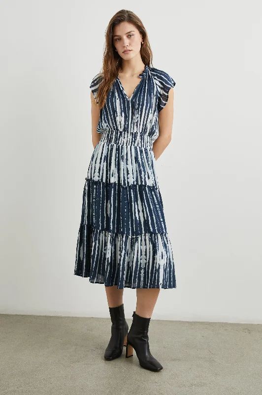 Warehouse Sale AMELLIA DRESS - INDIGO NILE