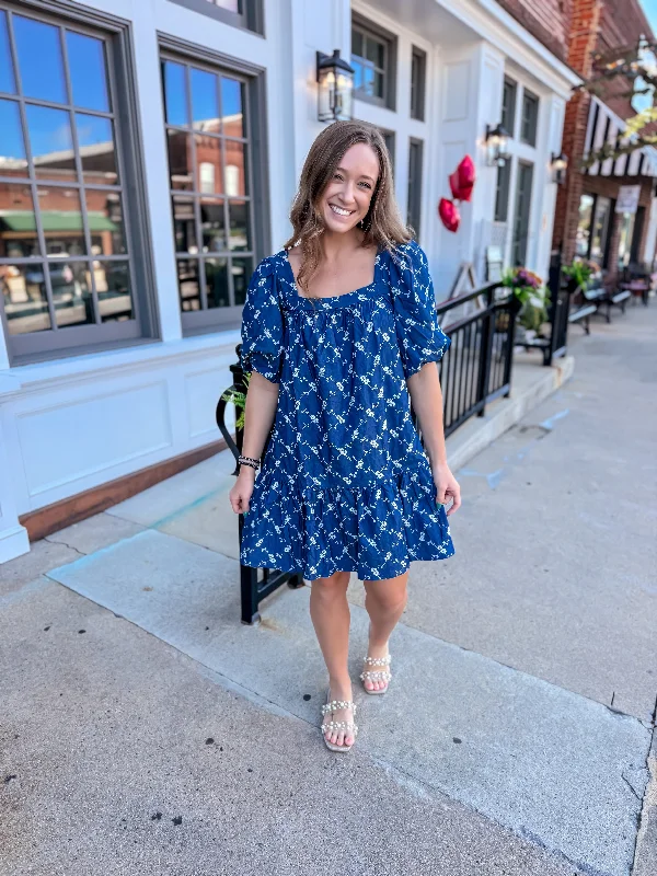 Act Fast Chambray Dress