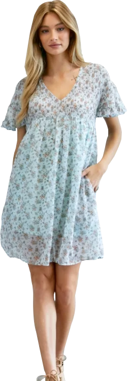 Extra Savings Davi & Dani Shear Floral Dress