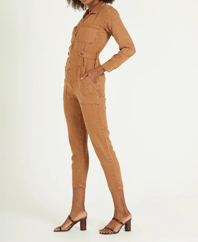 YEAR-End Clearance FERGIE JUMPSUIT IN DARK TAN