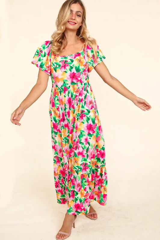 Don't Wait Floral Dress