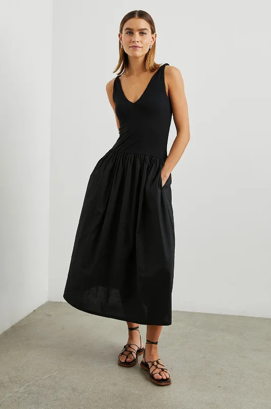 Grand Opening Sale FRANCA DRESS - BLACK