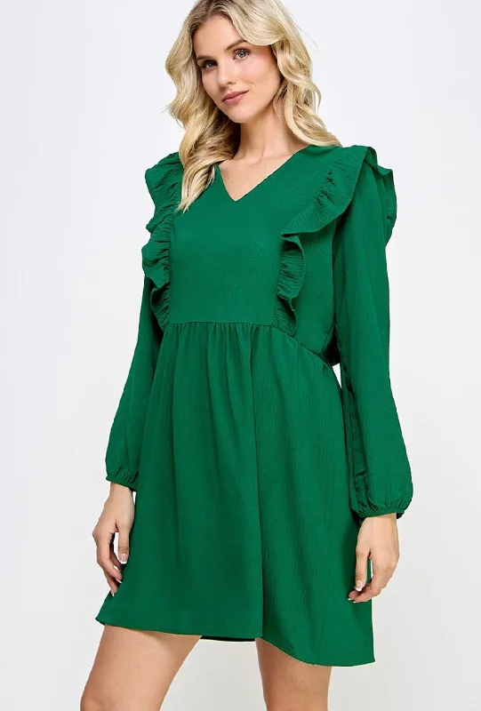 Limited Stock Give You Joy Green Dress