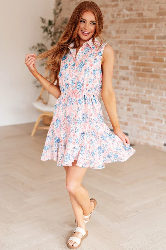 Seasonal Sale Grow as We Go Collared Tank Dress