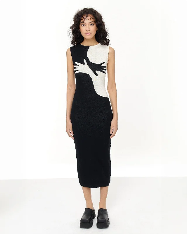 Exclusive Access Hansey Knit Midi Dress
