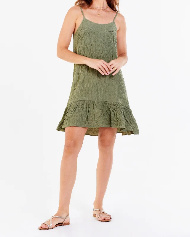 Super Sale JADE CAMI DRESS LEAF