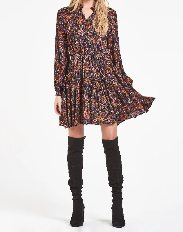 Lowest Price JAIA BUTTON FRONT DRESS FLOWER TART