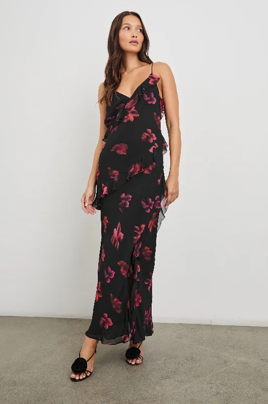 New Arrival KARISELLE DRESS - DARK AZALEA