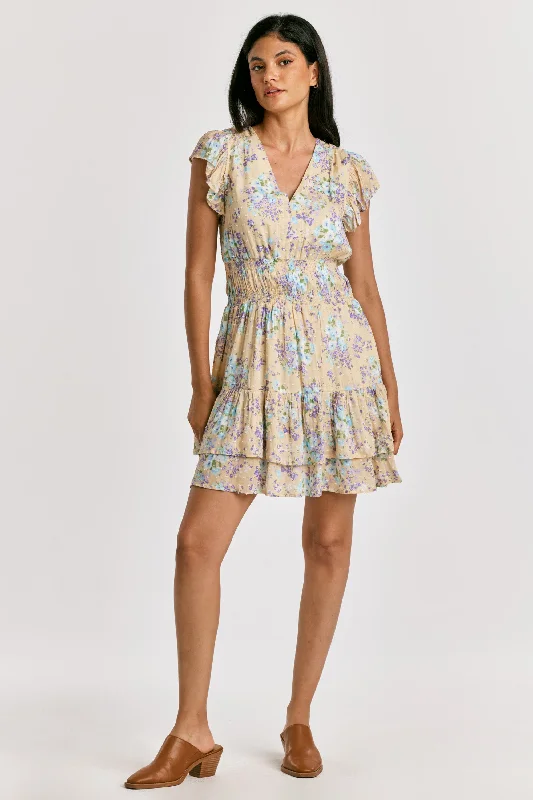 Discount Deals KEKE SMOCK WAIST DRESS DULCE ARRANGEMENT