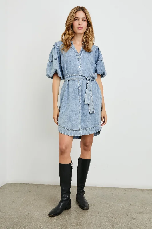 Deal Zone KINGSLEY DRESS - FADED INDIGO