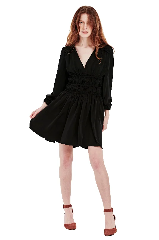 Deal of the Week LAUREN RUCHED DRESS BLACK