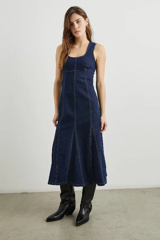 Blowout Sale MINNA DRESS - RINSE INDIGO