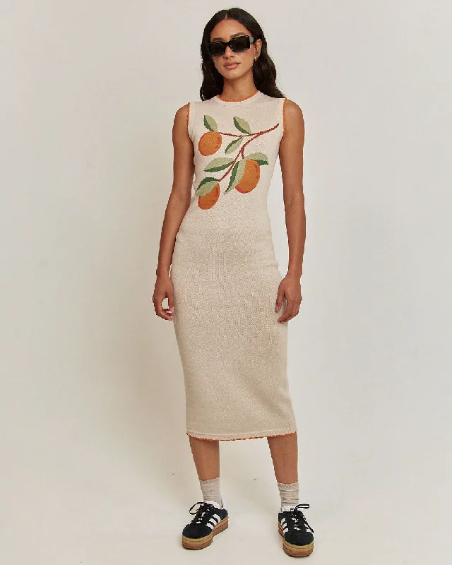Hurry In Neroli Knit Dress