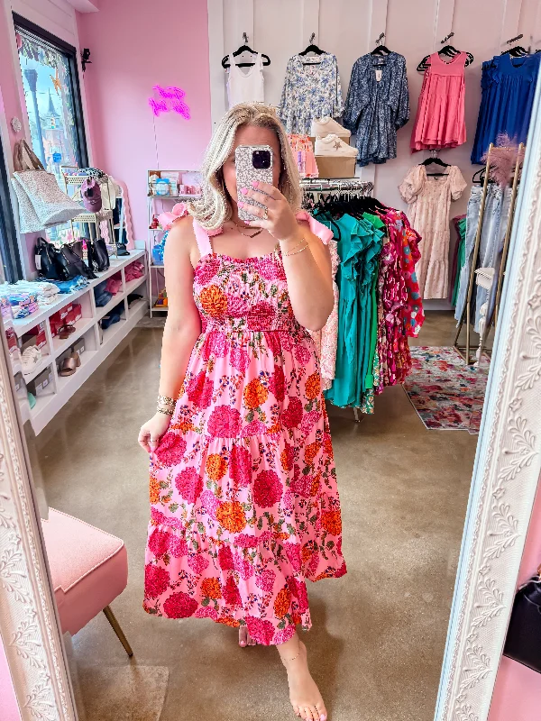 Final Markdown Pink Floral Maxi