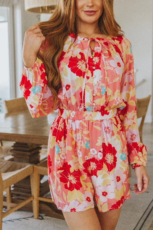 Deal Explosion Rare Beauty Floral Romper